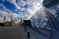 Cleveland Ã¢â¬â July 14: the rock & roll Hall of fame designed by